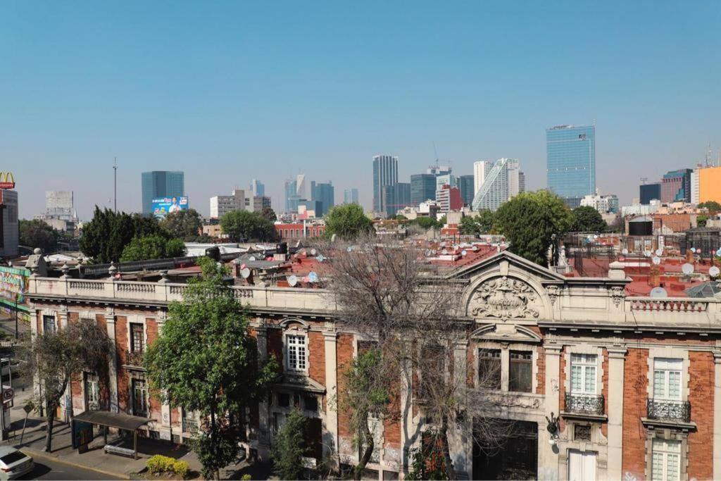 New Mex Inspired Bo-Ho Chic Apartment With Private Patio And Roof Terrace Cidade do México Exterior foto
